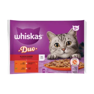 Whiskas Tavuklu ve Hindili Yet. Kedi Maması 4x85Gr
